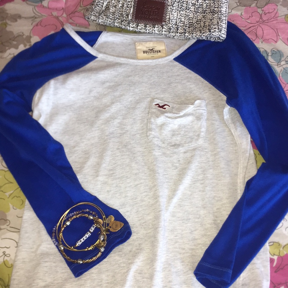 HOLLISTER BASEBALL QUARTER SLEEVE